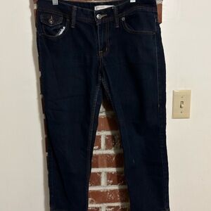 Dark Blue Denim Jeans